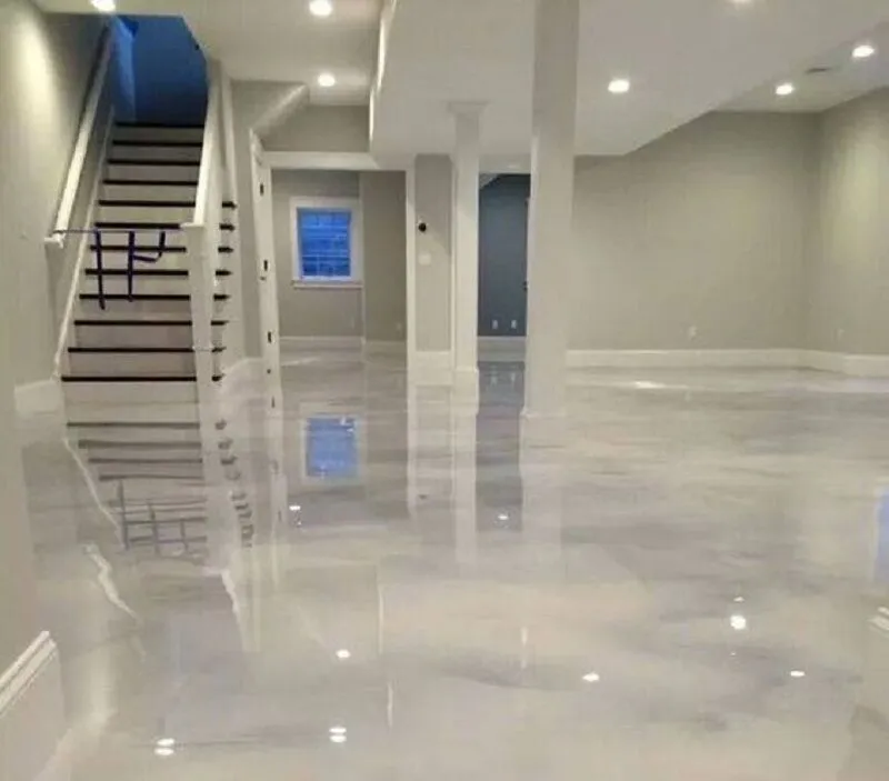 Basement Floor Coatings in Covington, Kentucky - Basement floor coating - Queen City Surface Coatings waterproof solution