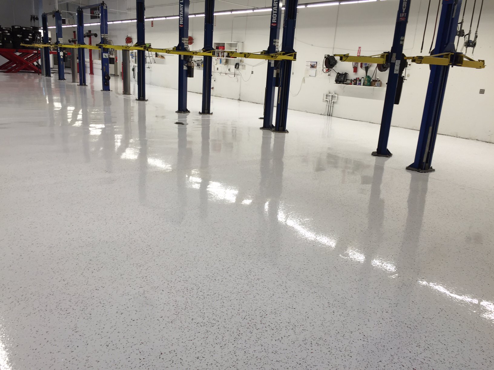 Professional commercial concrete coating installation - Queen City Surface Coatings