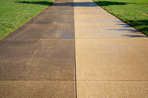 Pressure Washing & Protection in Covington, Kentucky - Concrete pressure washing service - Queen City Surface Coatings professional cleaning